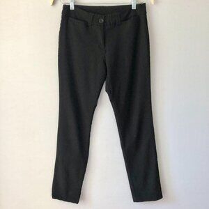 Color Swatch Black Stretch Knit Dress Pants M
